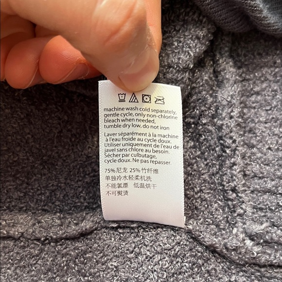 Barefoot Dreams Purple CozyChic Lite Open Front Cardigan size XS/S - Picture 6 of 8